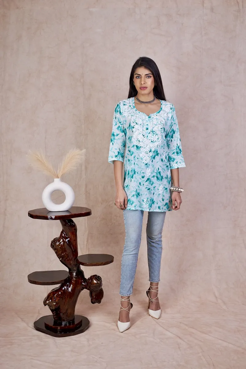 Mulmul Printed Short kurti