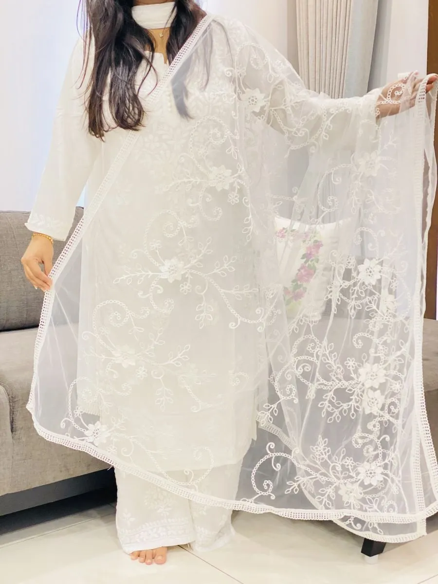 Aari Soft Net Dupatta