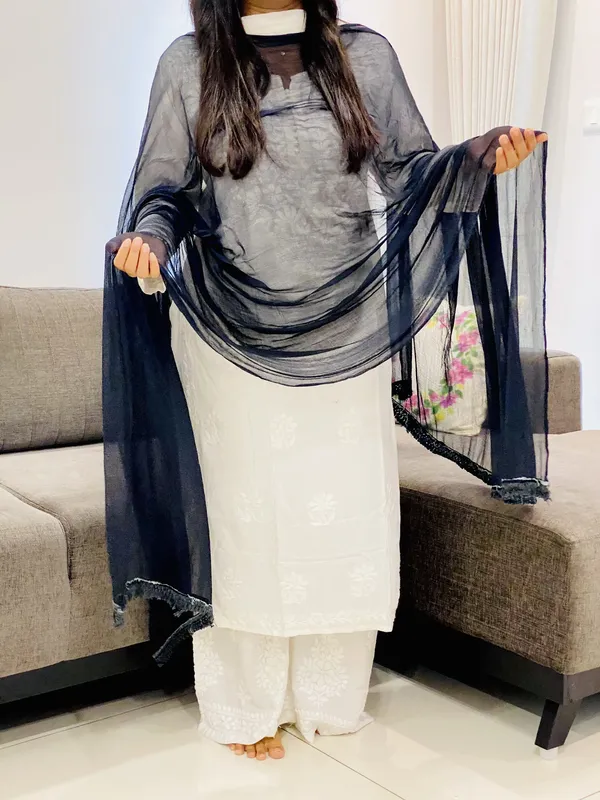 Plain Dupatta